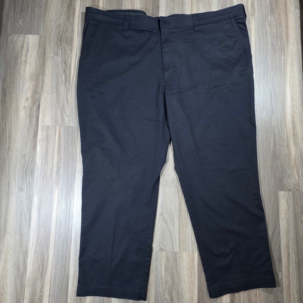 Oak Hill Straight‎ Fit Tech Pant Mens 52x30 Black DXL Performance Trousers